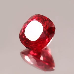AAA 9x9 MM Grade Mozambique Loose Cushion Gemstone Cut, Excellent Genuine Quality Pegion Red Ruby Gemstone For Ring & Jewellery Making 5.Ct