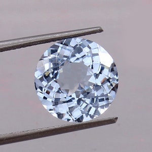 AAA Grade 12x12 MM Brazilian Aquamarine Loose Round Gemstone Cut, Excellent Genuine Quality Gemstone For Ring & Jewellery Making