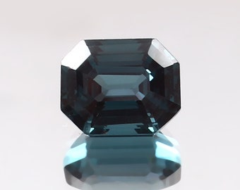 AAA GradeTransparent Blue Green Indicolite Tourmaline Loose Radiant Excellent Cut Gemstone For Engagement Ring & Pendent Raw 10x8 MM