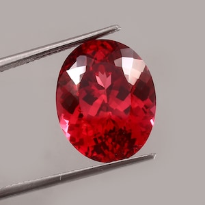 AAA 19x15 MM Mozambique Ruby Loose Oval Gemstone Cut,Excellent Genuine Quality Pegion Red Ruby Gemstone For Ring & Jewellery Making