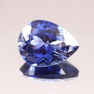 AAA Grade 15x10 MM Ceylon Blue Sapphire Loose Pear Cut Gemstone,Excellent Quality Sapphire Gemstone For Ring & Jewellery Making