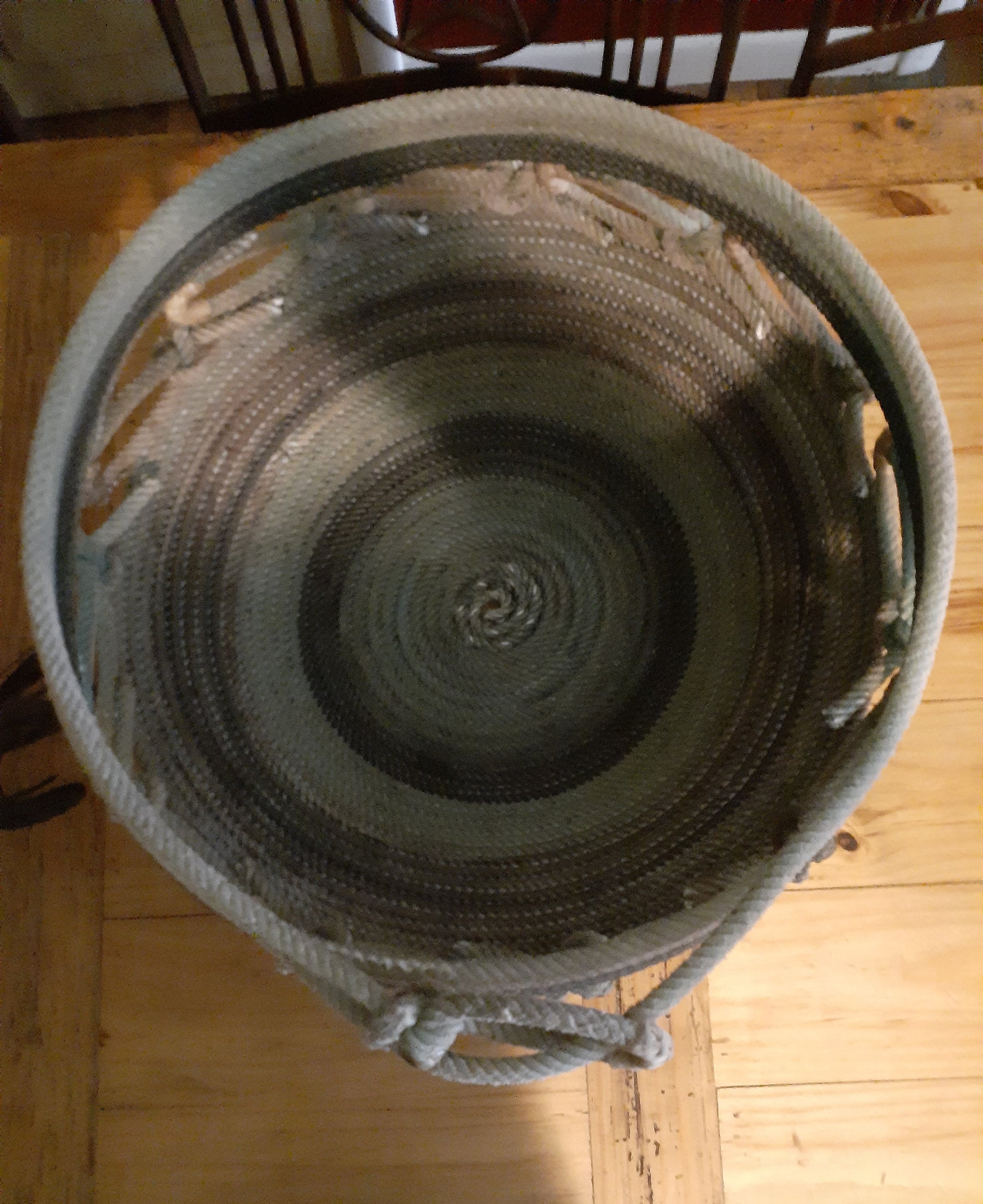 Lariat Rope Basket Etsy