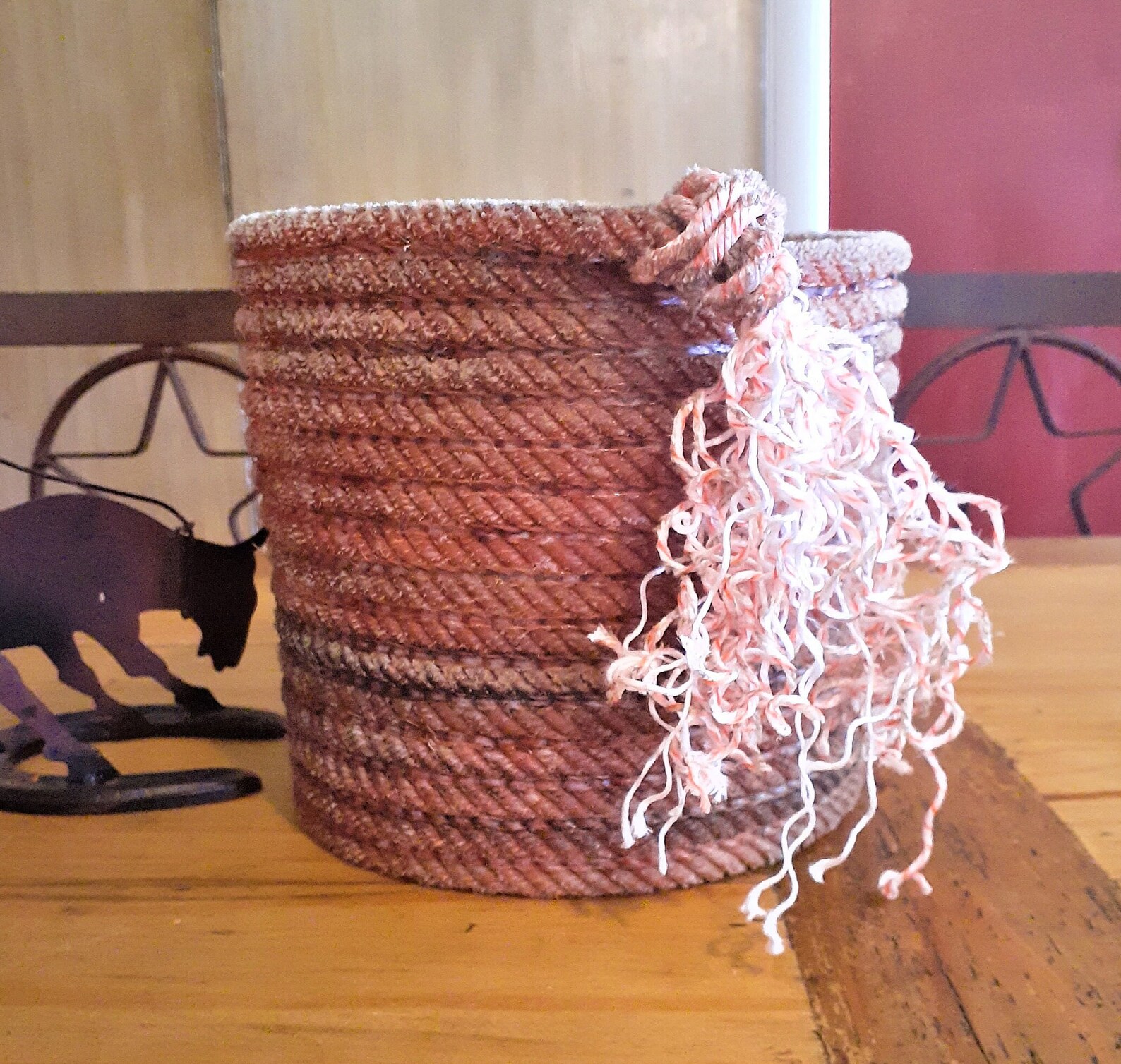 Lariat Rope Basket | Etsy
