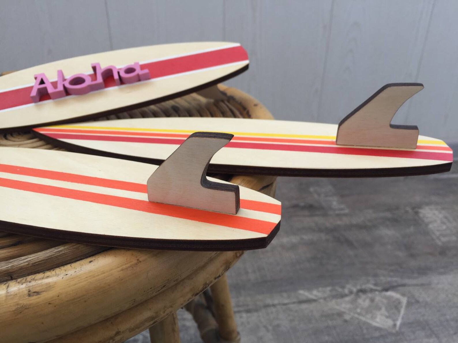 Mini surfboard. Creative surf gift. Surf decor. Surf beach Etsy