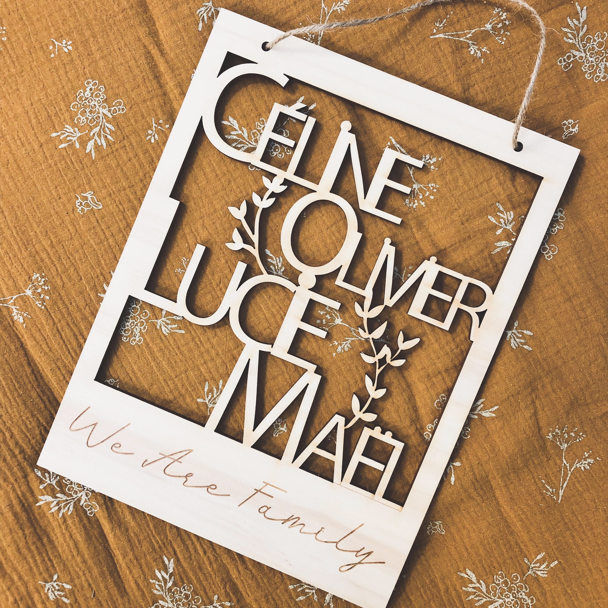 Affiche Famille à Personnaliser