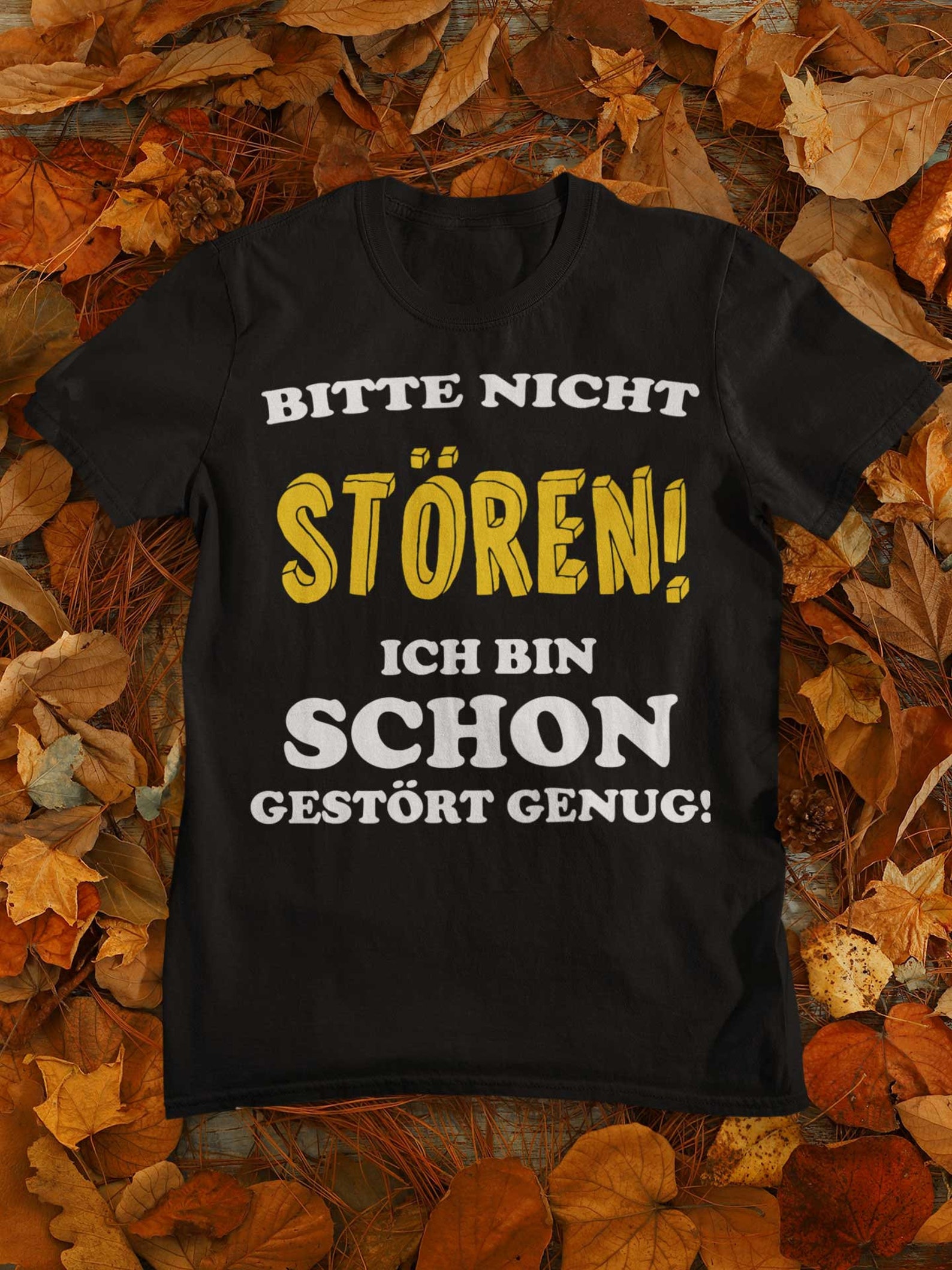 Bitte nicht stören Ich bin schon gestört genug lustige Shirt Etsy