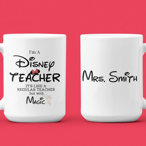 Disney Teacher Disney Teacher Gifts Disney Teacher Disney Etsy