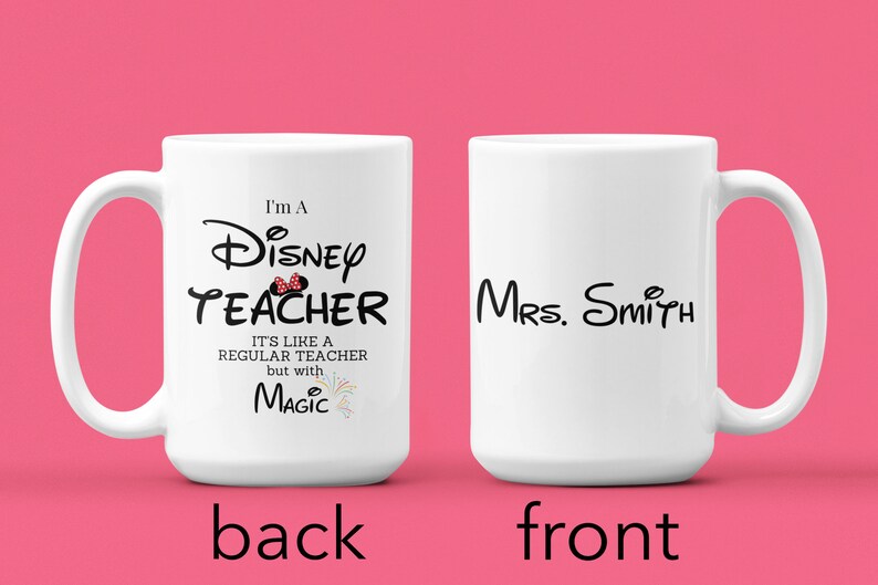 Disney Teacher Disney Teacher Gifts Disney Teacher Disney Etsy