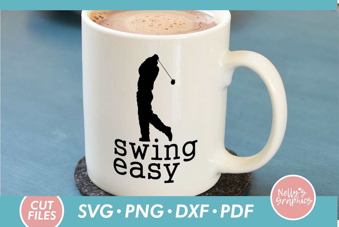 Download Golf svg Golfer svg Mug svg swing away svg father svg dad | Etsy