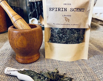 Organic | African Basil | Dried Effirin ‘Scent Leaves’