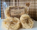 Traditional Super Exfoliating African KANKAN| IBILE Unprocessed raw Natural sponge vegan X3
