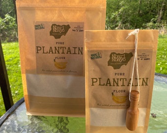 Organic | Vegan | African | Pure Plantain Flour