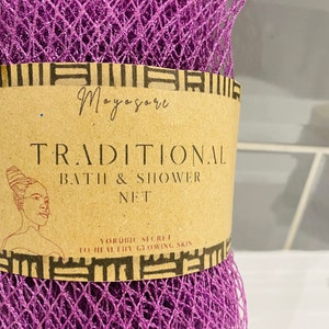 Nettoyant exfoliant pour le corps traditionnel africain pour le bain et la douche kankan SAPO image 4