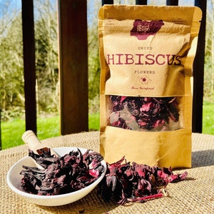 Organic | African | Pure Hibiscus Dried Flowers ‘Zoborodo’ | Sorrell