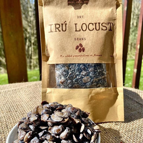 Organic | African Umami - DRIED Irú Locust Beans (Fermented)