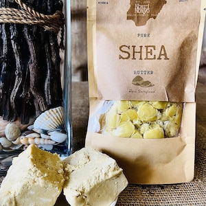 100% Raw Shea Butter | Organic| Unrefined - Golden - from Nigeria 100g