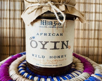 100% Pure unrefined Wild African Honey | Nigerian Oyin