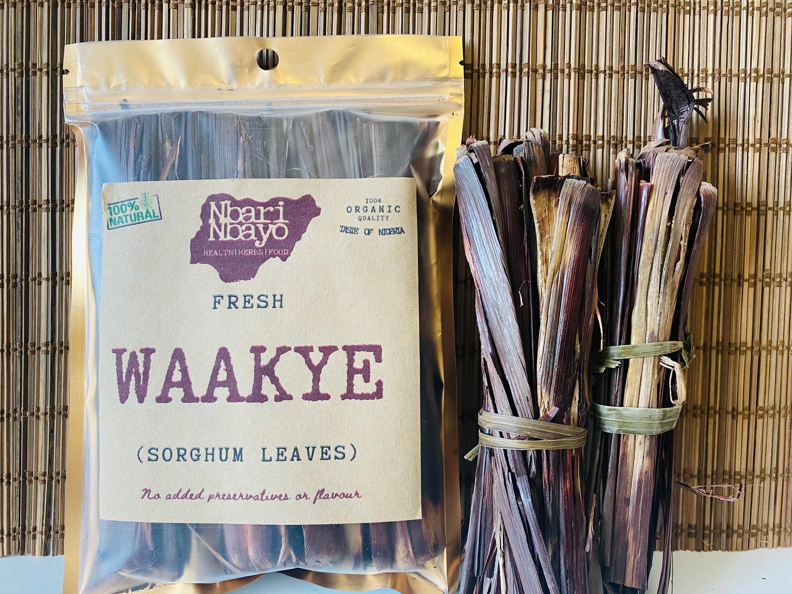 African Fresh Waakye Leaves Leaves Millet Leaves Etsy