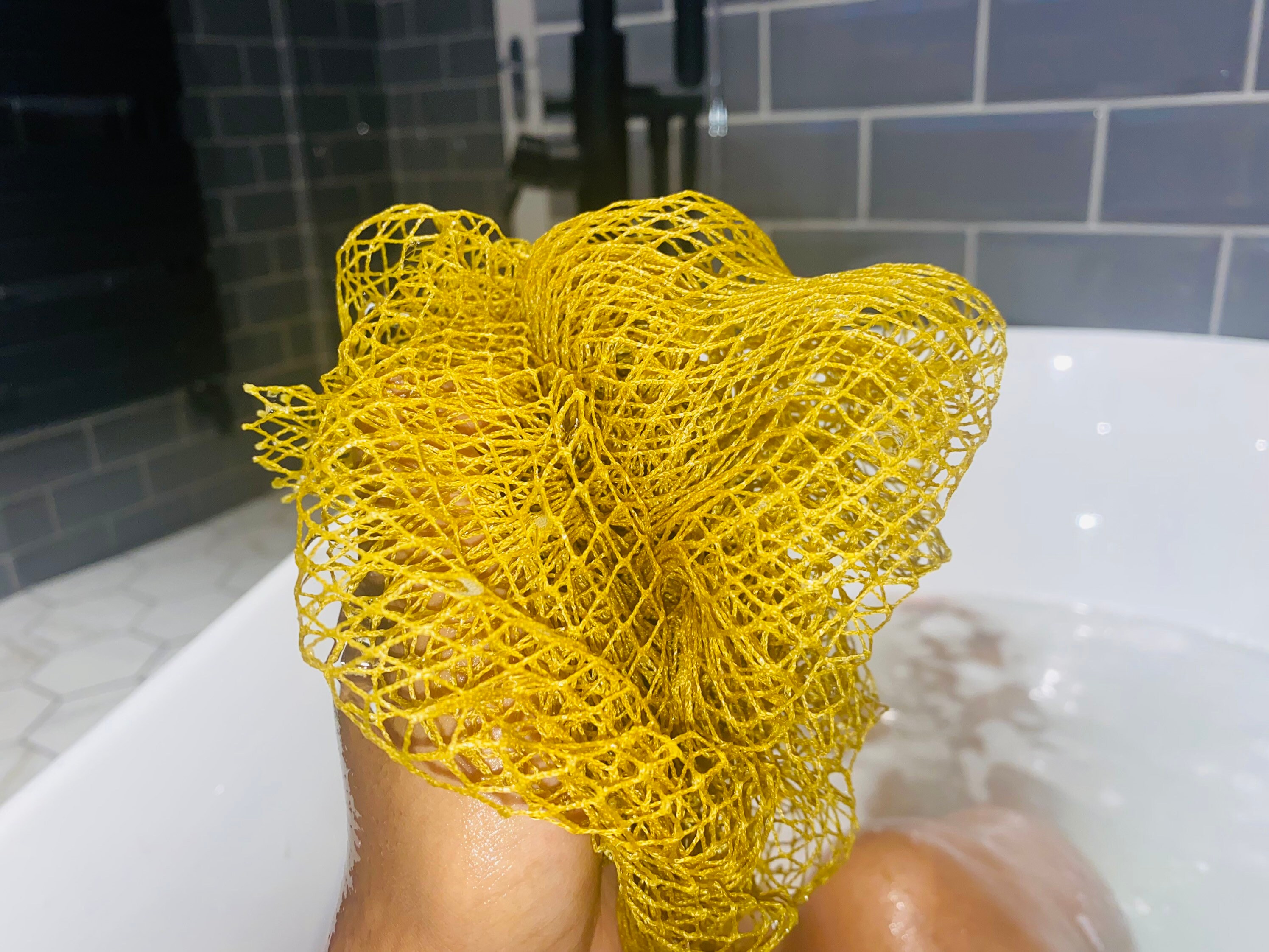 Traditional African Bath & Shower Body Exfoliating Net Sponge Etsy