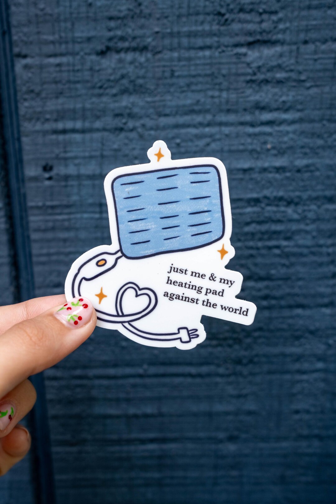 Heating Form Sticker Heating Pad Sticker - Vinyl Sticker, Laptop Sticker, Cute, Whimsical - Etsy