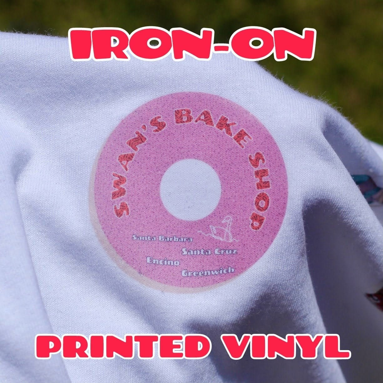 Iron On Prints Iron Image Transfer Logo Photo Design Full Etsy