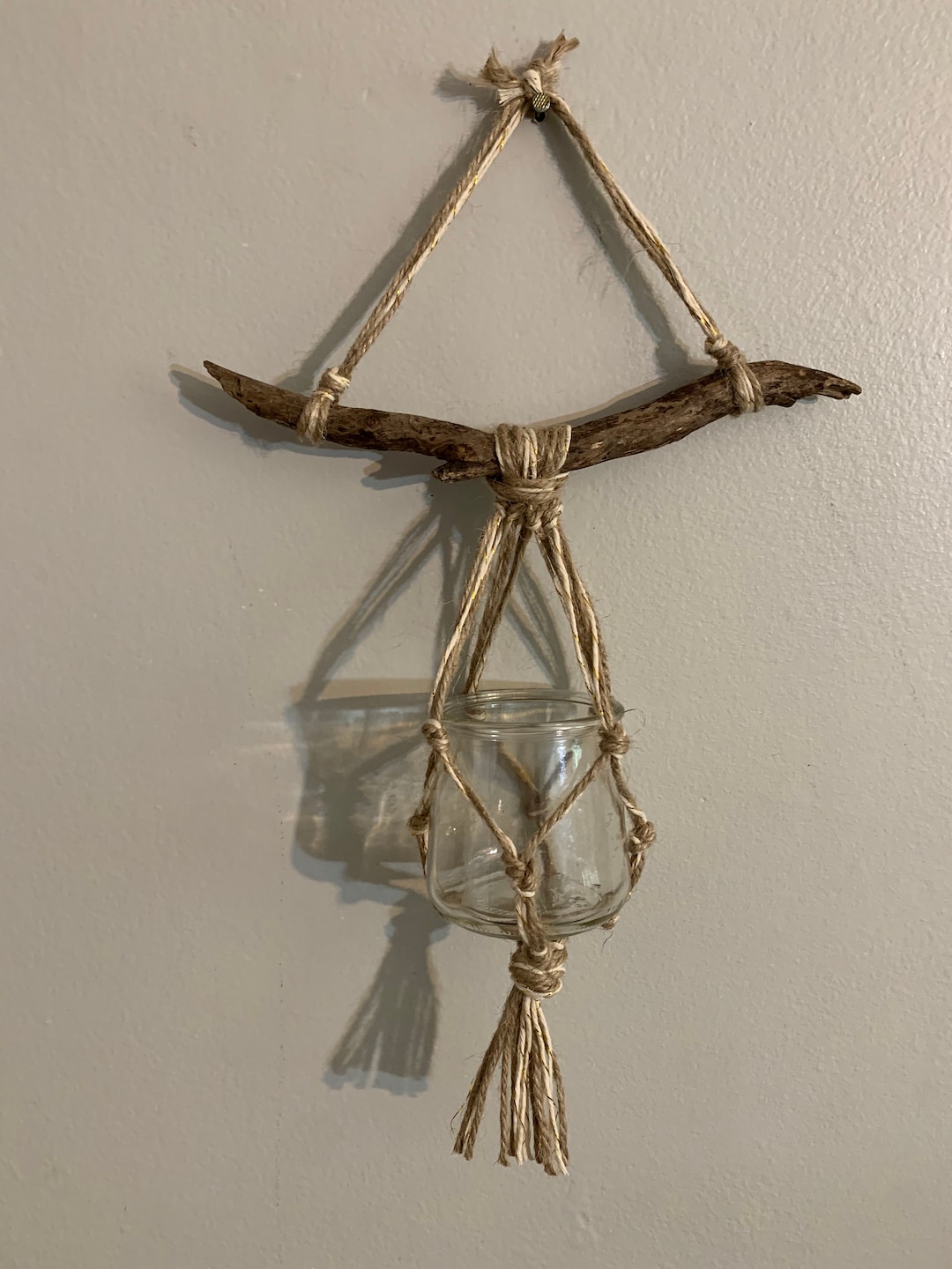 Stick Art Wall Hanging Etsy