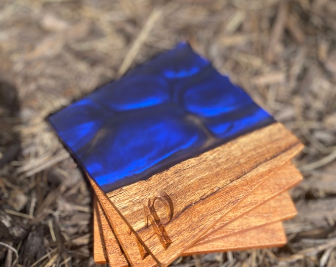 Wood & Epoxy Coasters