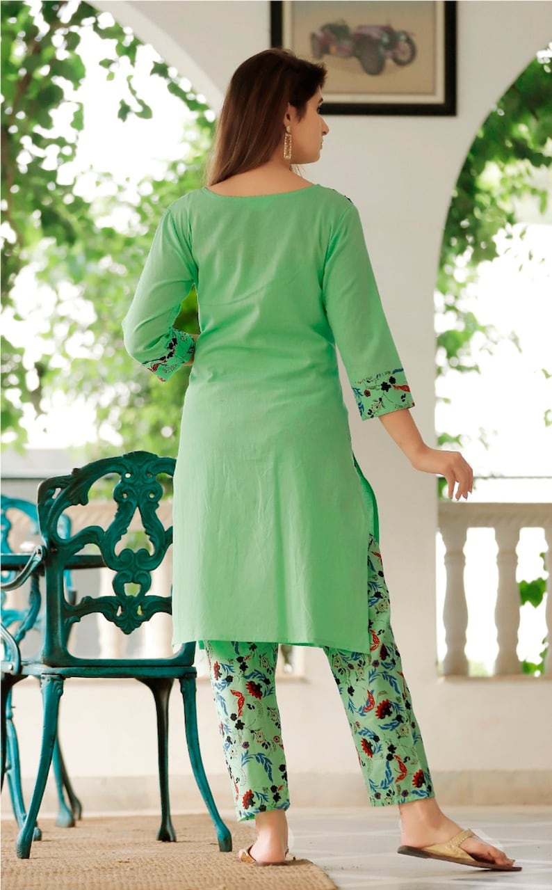 Gift For Mom Gift For Her Kurta Pant Set,Mother/'s Day Gift Indian Special Designer Rayon Kurti And Pant With Dupatta Set For Women Girls