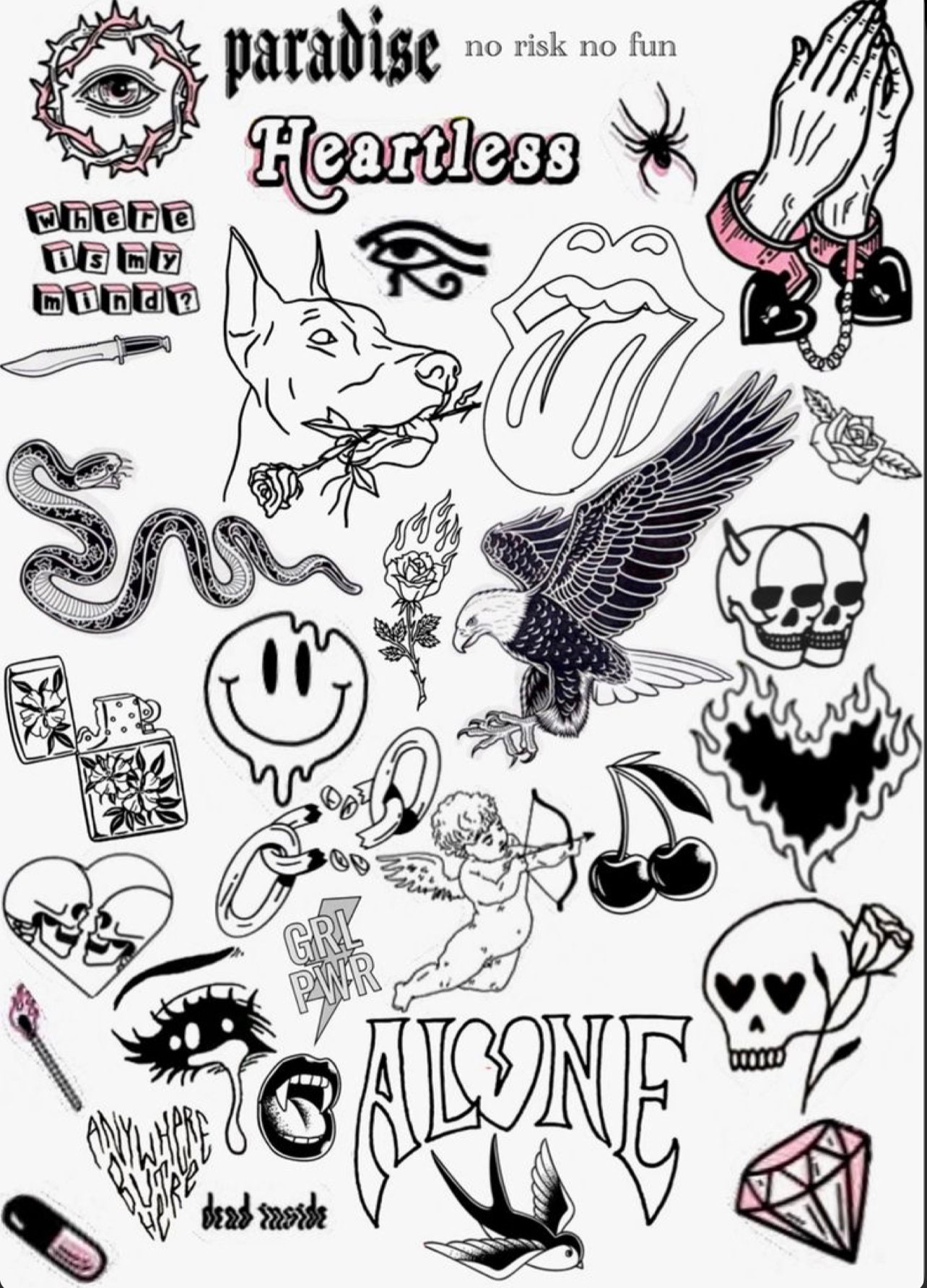 Pre-made Tattoo Stencils Ready to Use Tattoo Stencils Tattoo - Etsy Pre-made Tattoo Stencils Ready to Use Tattoo Stencils Tattoo - Etsy