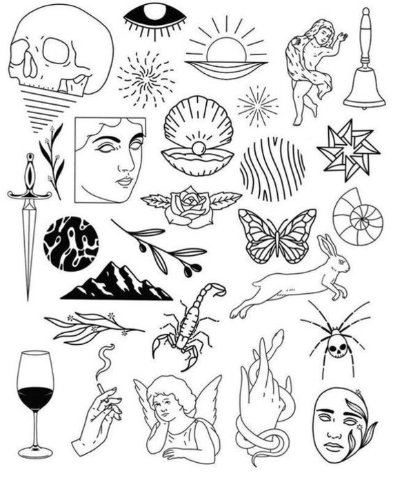 Vintage Tattoo Stencils from the Skuse Archive on Vimeo
