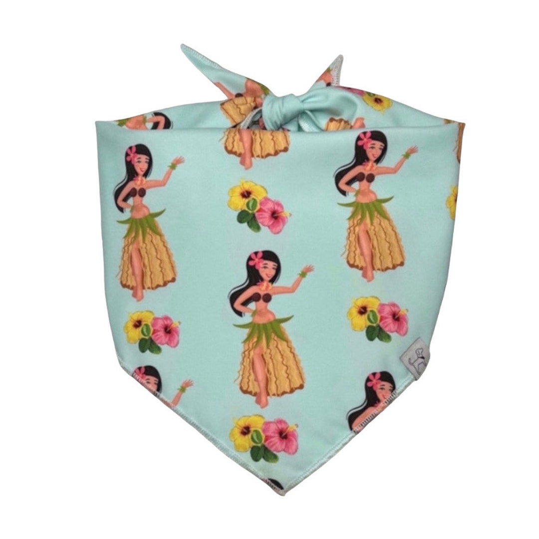 Hula Dancer Dog Bandana Hawaii Etsy