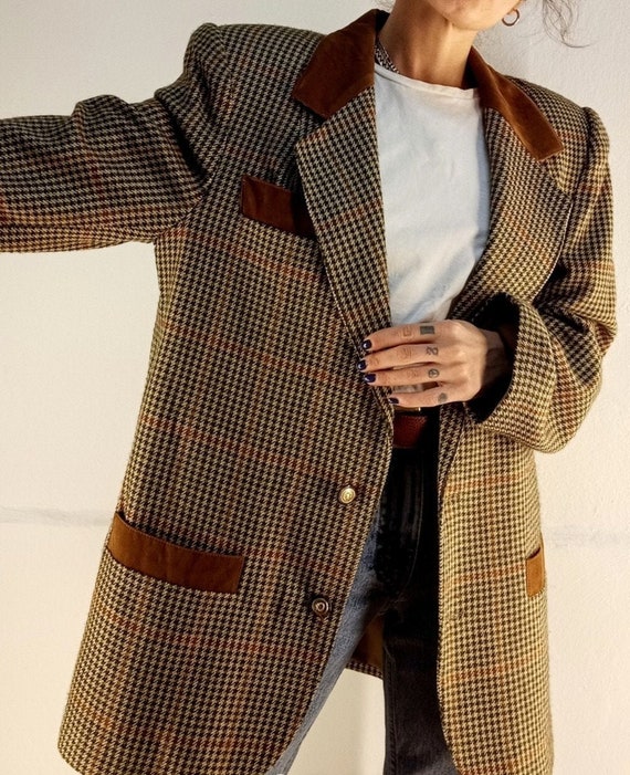 Vintage Plaid Jacket