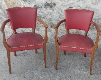 Vintage Red Chair Etsy