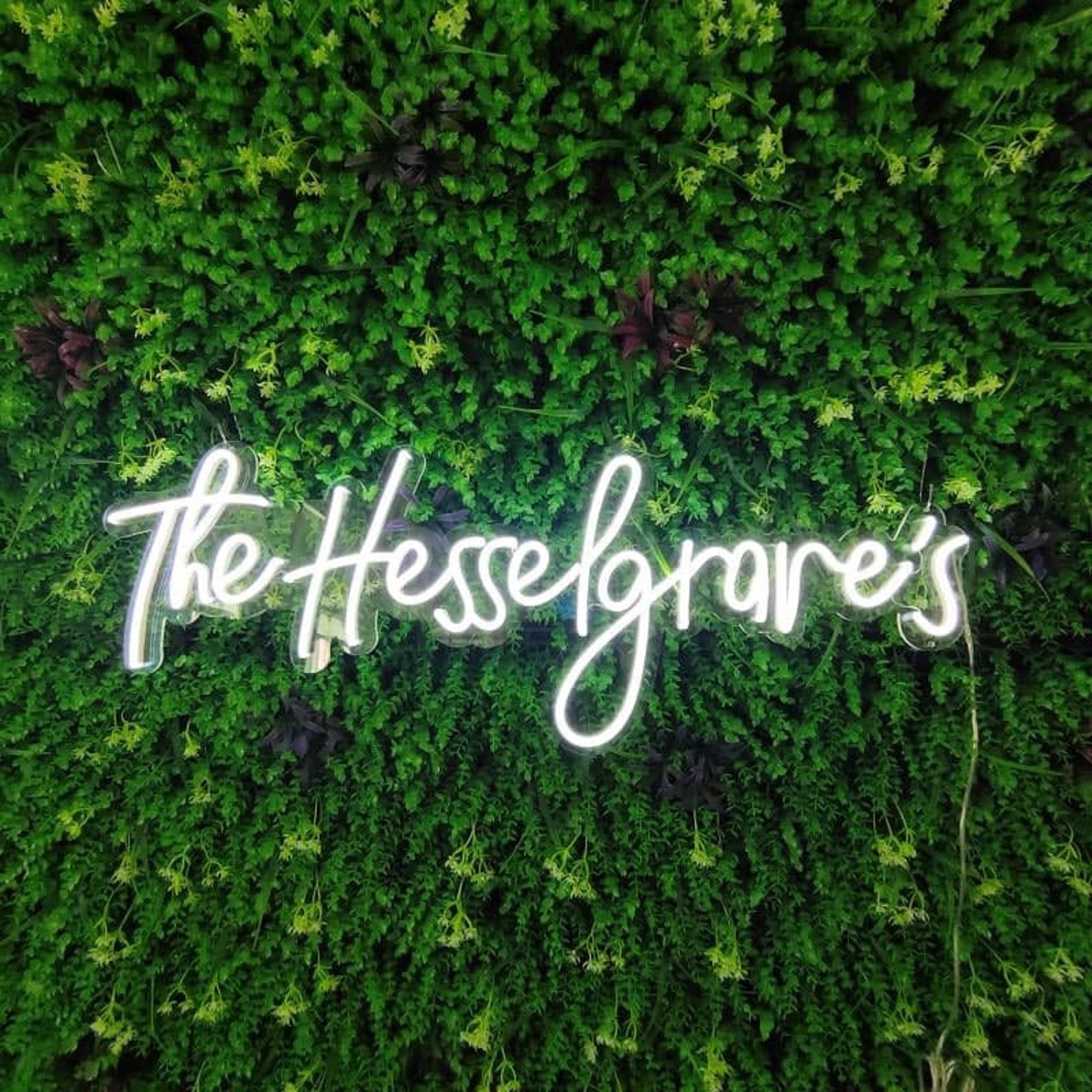 Wedding Neon Sign Custom Neon Wedding Sign Neon Name Sign Etsy UK