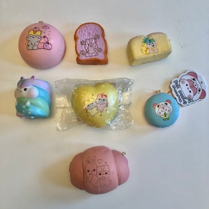RANDOM POLI SQUISHY!! (slightly used)/ popular squishy| soft,slow rising, super cute, and fun