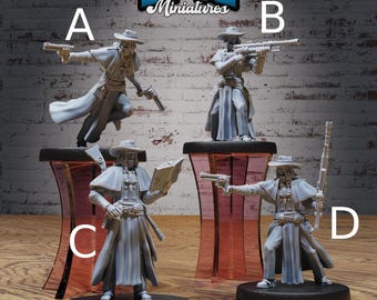 Holy Gunslinger - Epic Miniatures | 28mm and 32mm | Wargaming | DnD | Tabletop Roleplaying