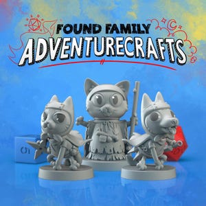 Cat Enchanter and Ninjas - Found Family Adventurecrafts