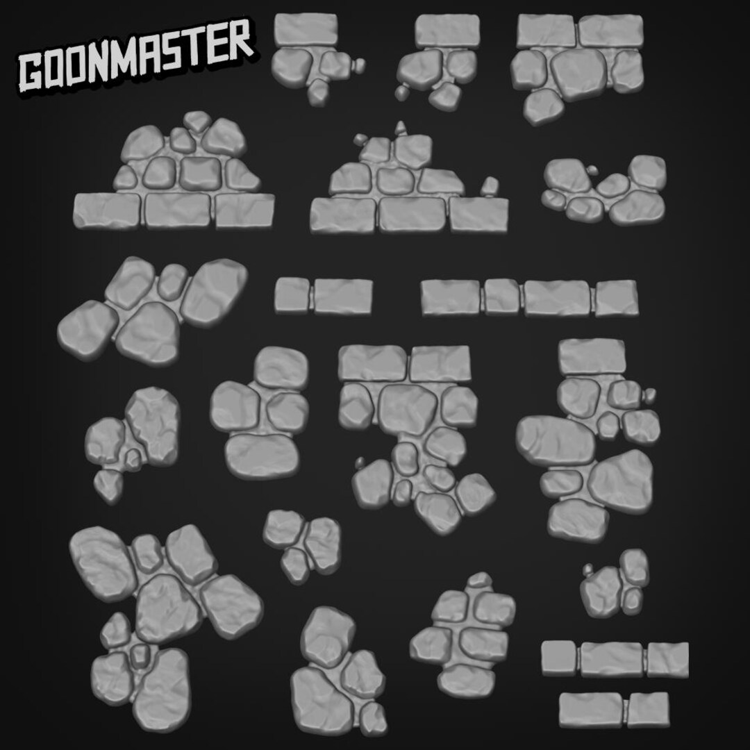 Cobblestones - Goonmaster Basing Bits | Miniature | Wargaming ...