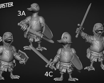 Duck Swellsword - Goonmaster | 28mm and 32mm | Wargaming | DnD | Tabletop Roleplaying