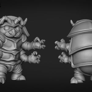 woodlouse Folk - Goonmaster | 28 mm および 32 mm | ウォーゲーム | DnD | テーブルトップロールプレイング