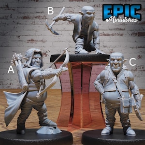 Deep Gnome - Epic Miniatures | Deep Dark Caves | 28mm | 32mm | Rogue | Ranger | Halfling