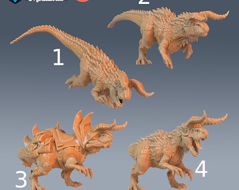 Carnotaurus - Epic Miniatures | 28mm | 32mm | Dinosaur | Prehistoric
