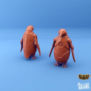 Penguin Mechanimal - Sordane Publishing | 28mm and 32mm | Wargaming | DnD | Tabletop Roleplaying
