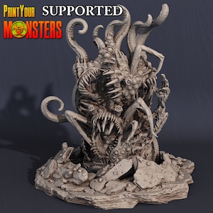 Giant Chaos Beast - Print Your Monsters | D&D | 32mm | Alien | Demon | Devil | Cthulhu