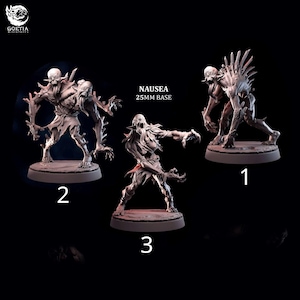 Nausea, Mutant Ghouls - Goetia Miniatures