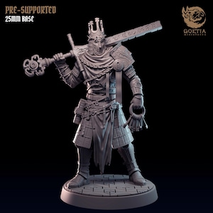 Wielder Of The Blade 2. Crusader Knight - Goetia Miniatures