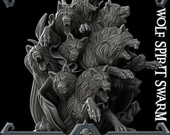 Wolf Spirit Swarm - Rocket Pig Games | 28mm and 32mm | Wargaming | DnD | Tabletop Roleplaying