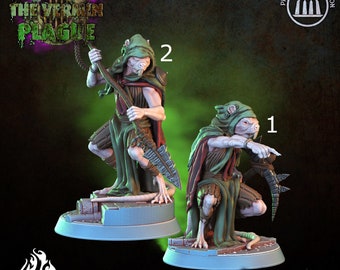 Tunnelers, Mole Rat Scouts - Crippled God Foundry | The Vermin Plague | 32mm |Assassin | Rogue