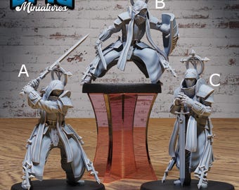 Inquisitor Knight - Epic Miniatures | 28mm and 32mm | Wargaming | DnD | Tabletop Roleplaying