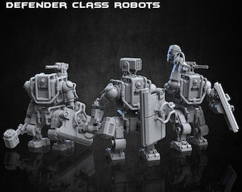 Modular Centurian Robot - Print Minis | 28mm and 32mm | Wargaming | DnD | Tabletop Roleplaying